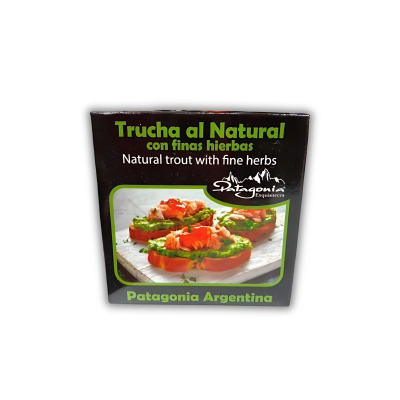 Patagonia Exquisiteces Trucha al natural con Finas Hierbas 90g
