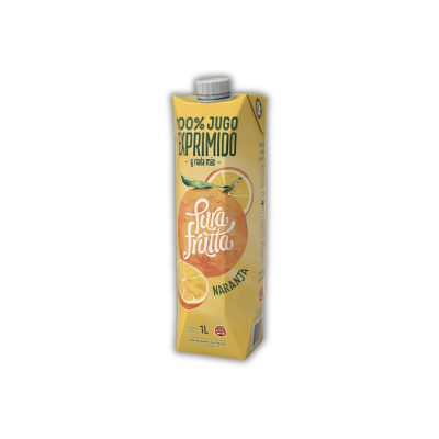 Jugo Natural Naranja Salustiana x 1 LT caja por 8