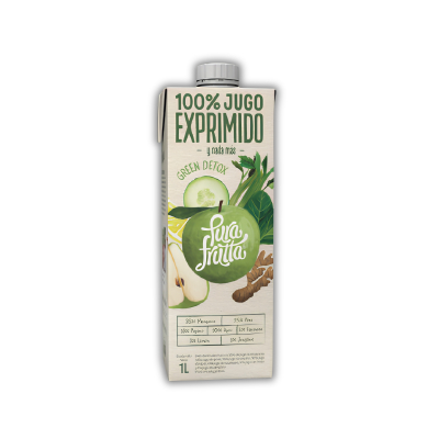 Jugo Natural Green Détox x 1 LT caja por 8