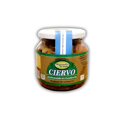 Ciervo en escabeche x 375 grs.