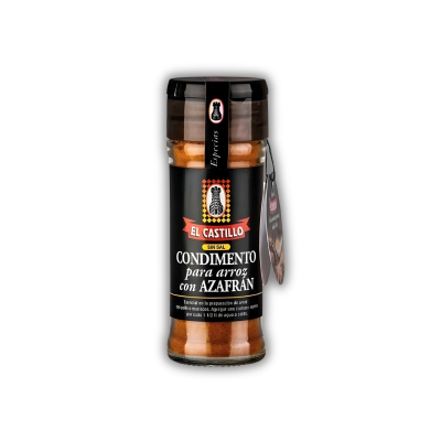 El Castillo Especiero condimento arroz con azafrán 50g