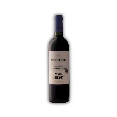 Martin Fierro Bi varietal Syrah - Cabernet 750ml Caja por 6