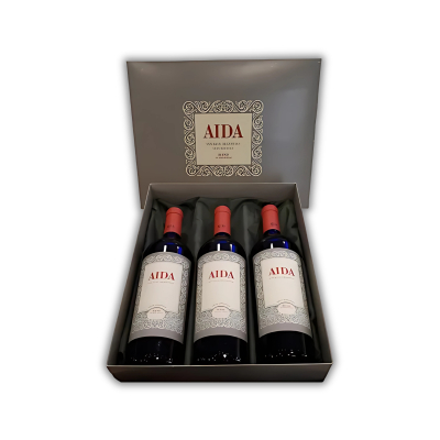 Estuche AIDA Blend de Uvas Tintas caja de 3 unidades